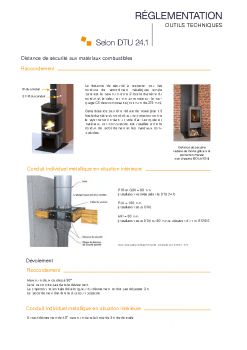 Selon DTU 24.1