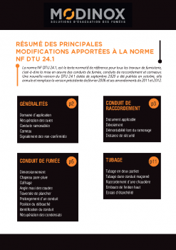Nouveautés du DTU 24.1 – Septembre 2020