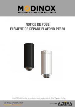 Elément de départ plafond+rosace et kit aimant